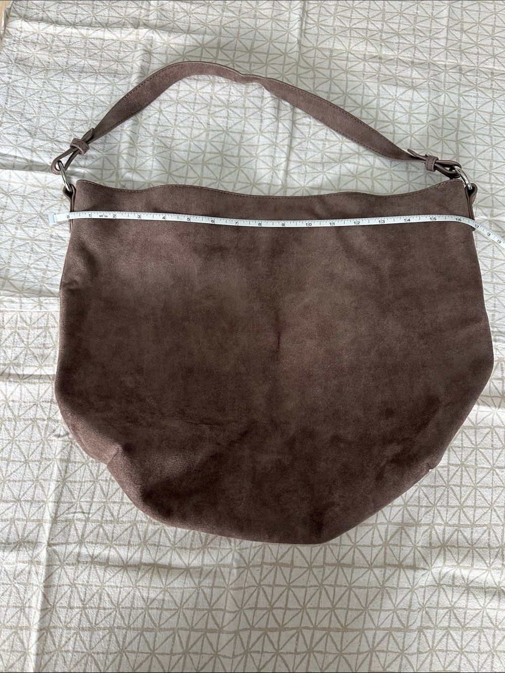 Old Navy Brown Suede-Style Shoulder Bag